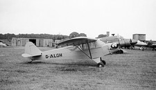 35MM ORIG AIRCRAFT NEG G-ALGH Piper J-3C-65 Cub WHITE WALTHAM 1952 #8923