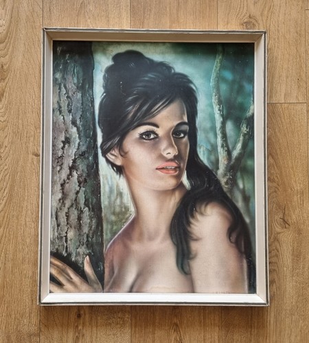 Large vintage framed - large, print