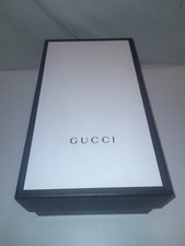 Gucci Black/White Empty Shoe