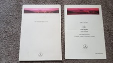 MERCEDES BENZ C CLASS W202 SALES BROCHURE 1993
