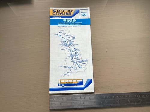 Scottish citylink bus - bus, group