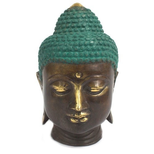 Large classic brass buddha - classic,