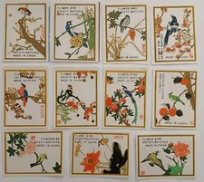 Old matchbox labels set of - old,