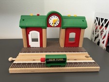BRIO Train Station with Clock