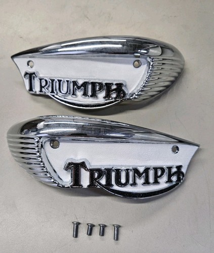 Triumph tank badges 1966 - tank,
