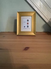 Art Deco Gold Painted Wooden Photo Frame