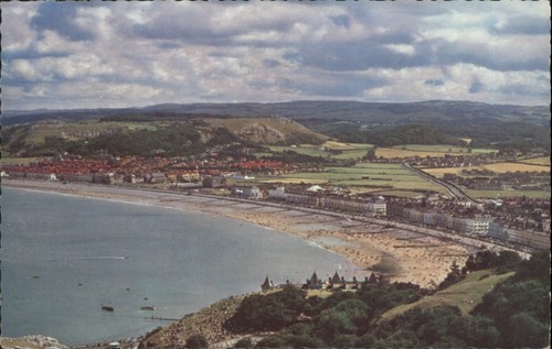 Vintage llandudno postcard the - llandudno,