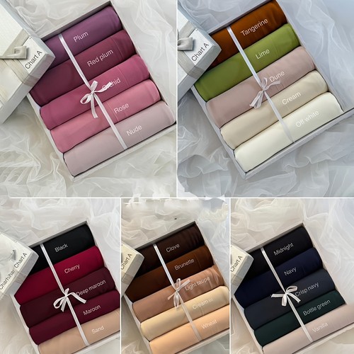 5pcs set women - solid, color