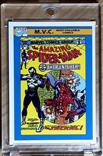 1990 Marvel Universe Card 129 AMAZING SPIDER-MAN.