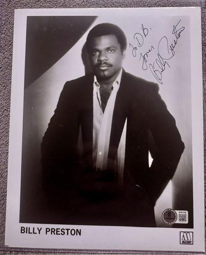 Billy preston signed - billy,