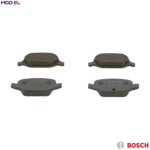 Brake pad set disc - 0, 986