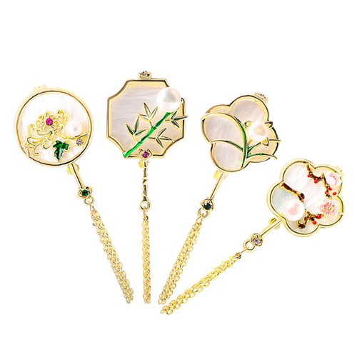 4pcs zinc alloy tassel - 4pcs,