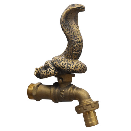 Snake brass faucet tap water - snake,