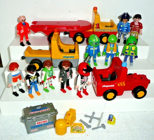 Lot 1990 playmobil race - lot,