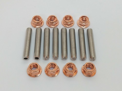 Car exhaust stud kit stainless