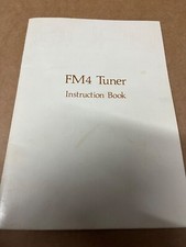 Quad FM4 Tuner  instruction