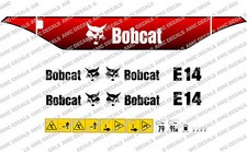 BOBCAT E14 MINI DIGGER DECAL
