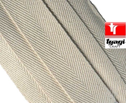 Natural cotton webbing bunting - cotton,