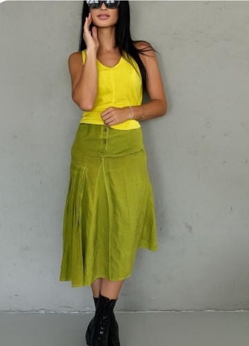Retro style mustard - mustard, paneled
