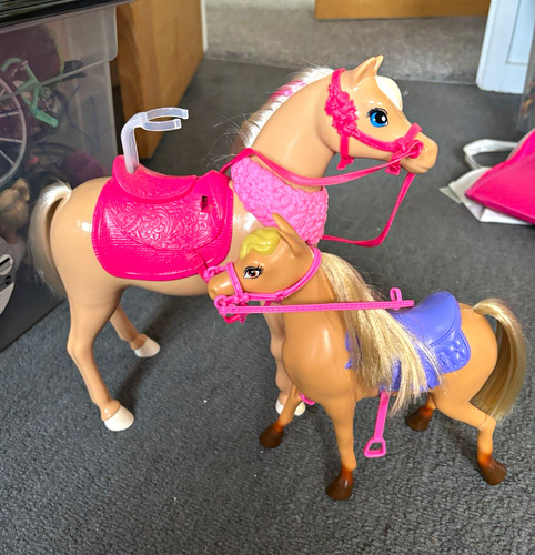 Barbie horse pony set - pony,