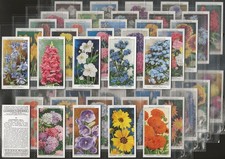 WILLS-FULL SET- GARDEN FLOWERS 1939 (SUDELL 50 CARDS) EXCELLENT