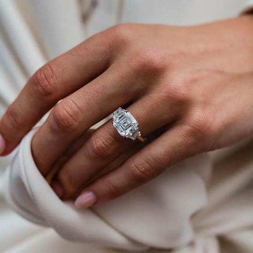 5ct asscher cut - asscher,
