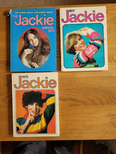Vintage girls jackie hardback - vintage,
