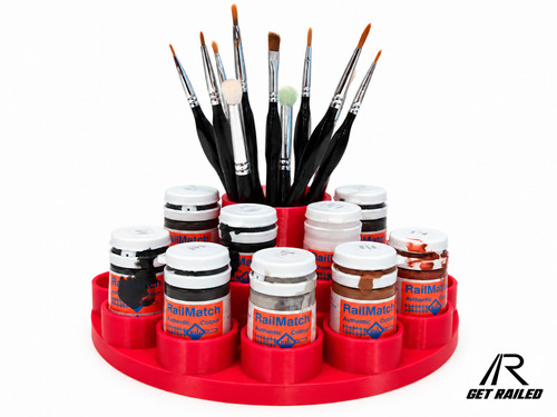 Railmatch paints holder caddy - paints,