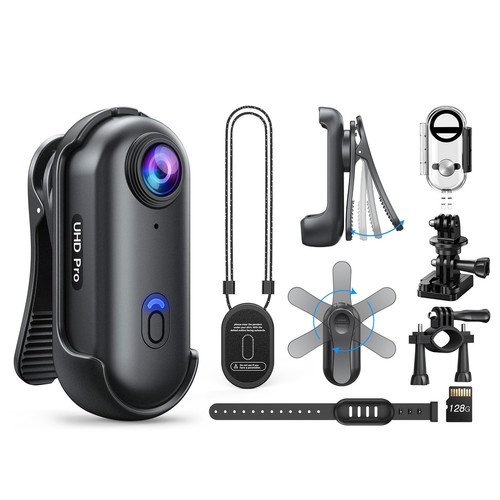 Boblov waterproof body cam - w4,