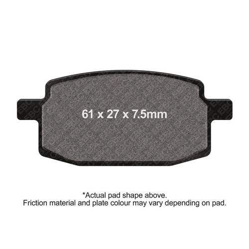 Ebc scooter series carbon pads - ebc,