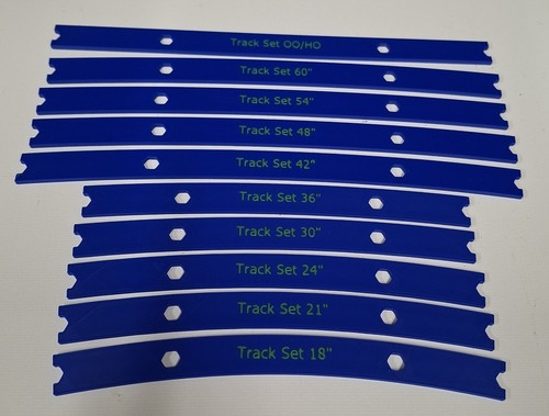 Gauge track radius - oo/ho,