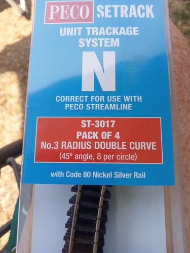 Peco 3017 double - curve,, 3rd
