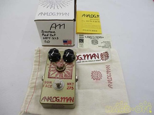 Analog man sunface - red, dot