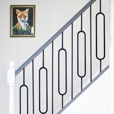 Set of Two Metal Stair