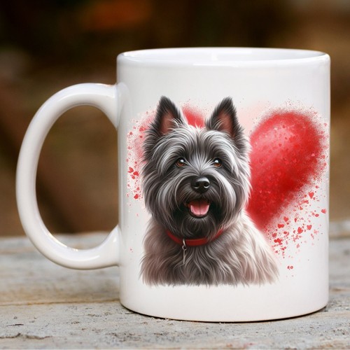 Cairn terrier dog - terrier, mug