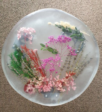 Small Round Resin Table