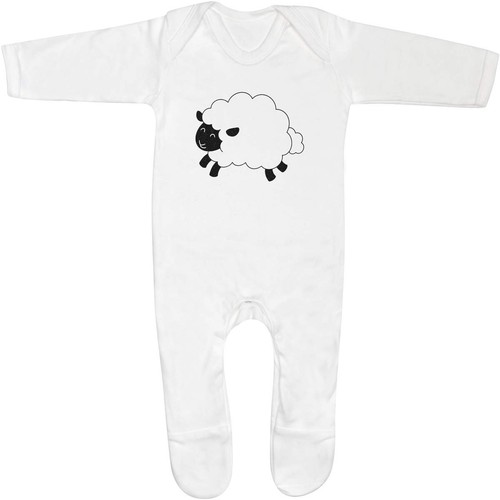 Cute woolly sheep baby - 'cute,