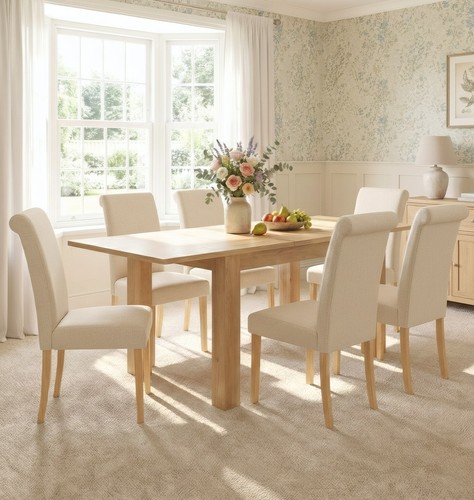 Dining table set - oak, top