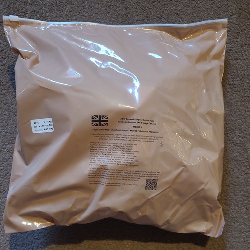 British army 24hr ration pack - british,