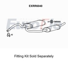 Rear Muffler Silencer Insert