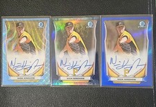 (3) 2014 Bowman Chrome Nick