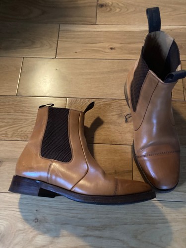Men loake tan dealer boots - tan,