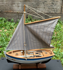 Vintage Wooden Fishing Smack