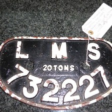 Genuine Railway Wagon Plate L