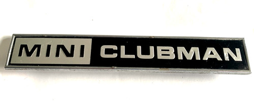Mini clubman original badge - mini,