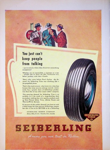1946 seiberling tires - seiberling,