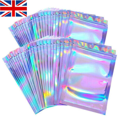 100pcs holographic rainbow - 100pcs,