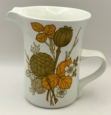 MIDWINTER POTTERY MILK JUG AUTUMN / WINTER COLOURS