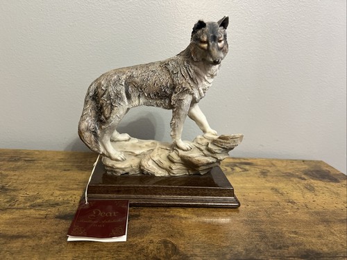 Dear wolf sculpture a - by,