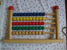 JOHN CRANE WOODEN BEAD ABACUS
